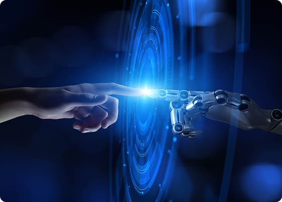 Team collaborating on mobile app